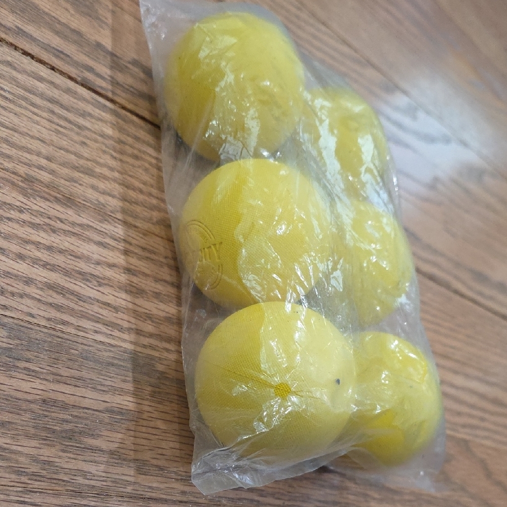 Velocity Bright Yellow Lacrosse Balls - Picture 4 of 8